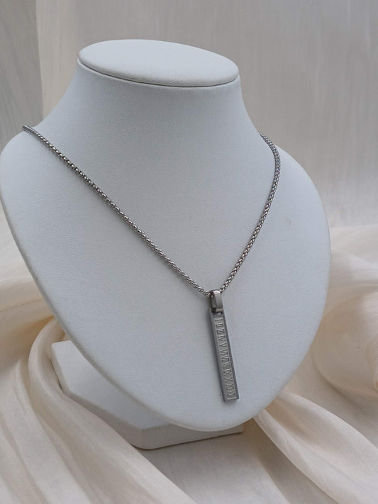 Roman Numerals Necklace