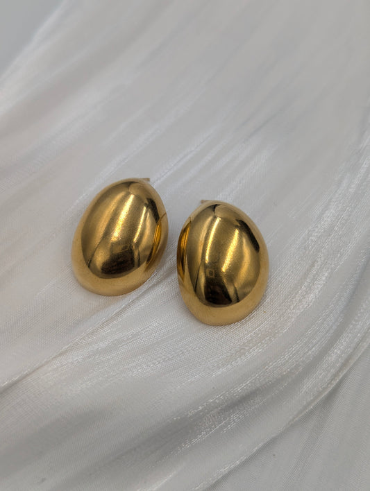 Mini Oval Earrings