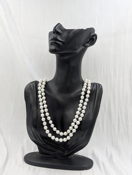 Long Pearl Necklace