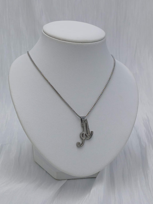 Initial necklace