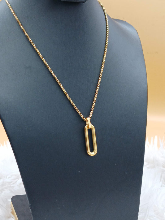 Oval Link Necklace